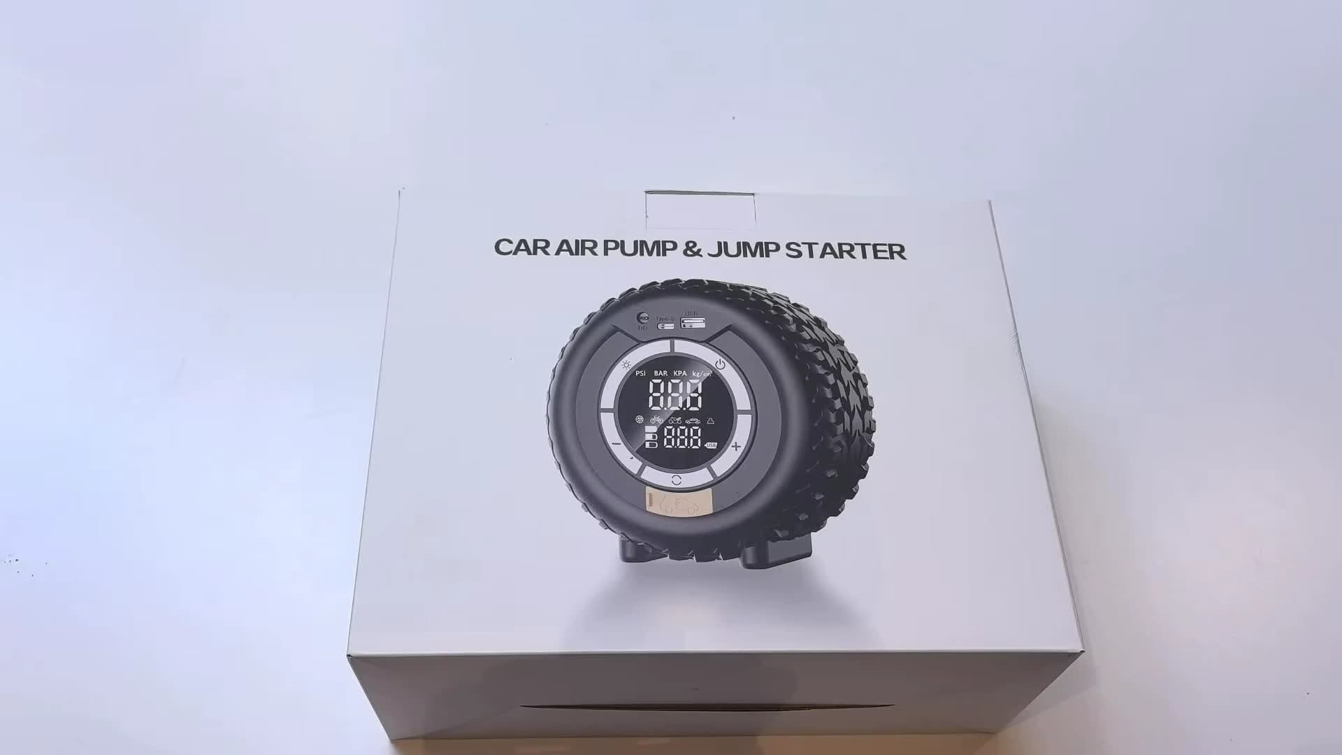 جهاز مشغل بطارية وضاغط هواء